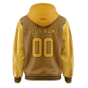 Custom Khaki Yellow Jacket