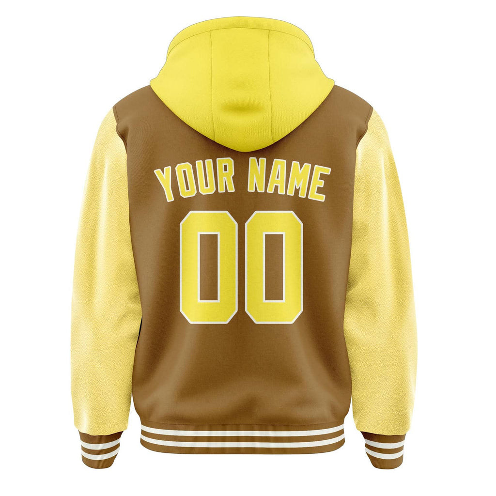 Custom Khaki Light Yellow Jacket