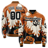 Custom Brown Halloween Jacket