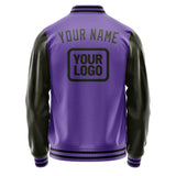 Custom Light Purple Olive Jacket JA232302231717020217