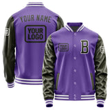 Custom Light Purple Olive Jacket