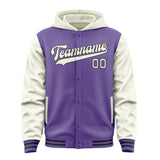 Custom Light Purple Cream Jacket