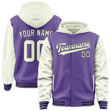 Custom Light Purple Cream Jacket