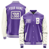 Custom Light Purple Cream Jacket