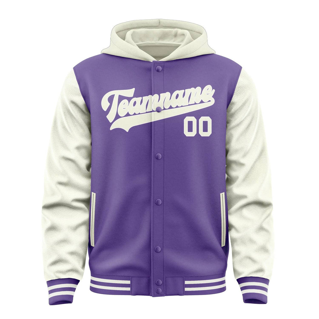 Custom Light Purple Cream Jacket