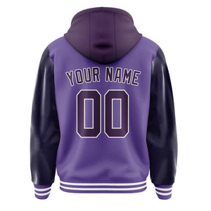 Custom Light Purple Purple Jacket