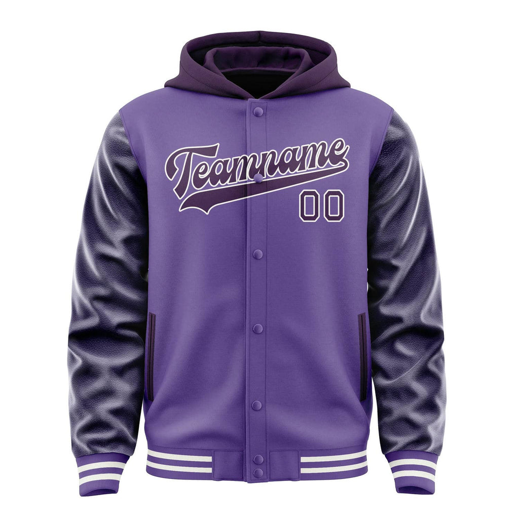 Custom Light Purple Purple Jacket
