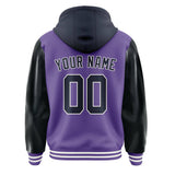 Custom Light Purple Navy Jacket
