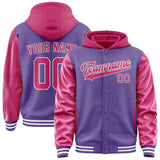 Custom Light Purple Pink Jacket