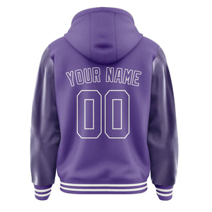 Custom Light Purple Light Purple Jacket