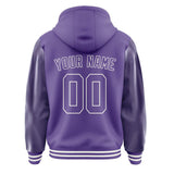 Custom Light Purple Light Purple Jacket