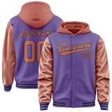 Custom Light Purple Copper Rose Jacket
