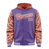 Custom Light Purple Copper Rose Jacket