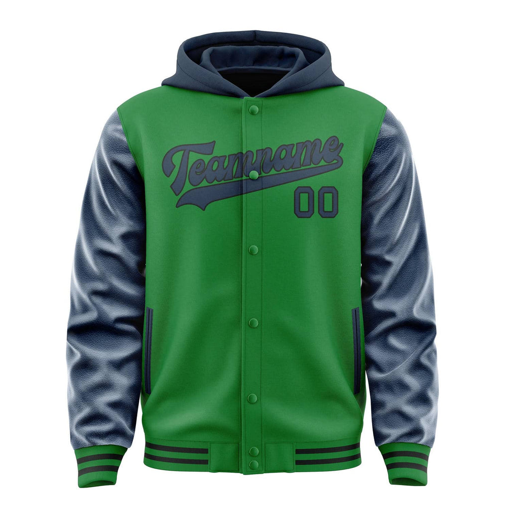 Custom Emerald Green Blue Jacket