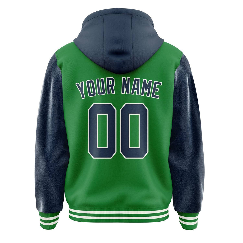 Custom Emerald Green Blue Jacket