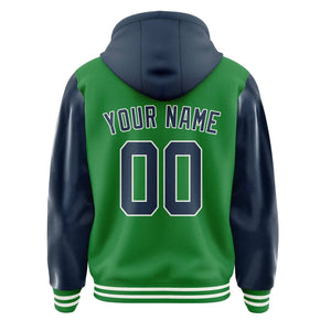 Custom Emerald Green Blue Jacket