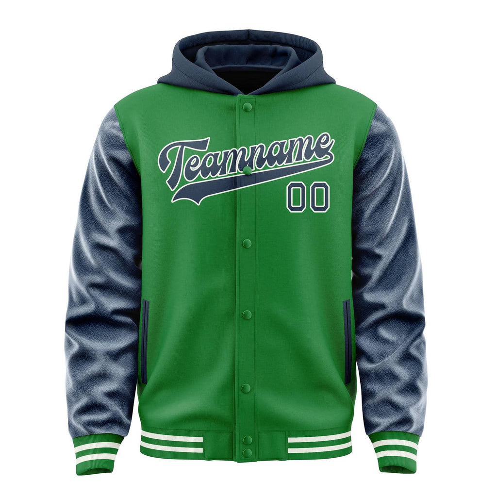 Custom Emerald Green Blue Jacket