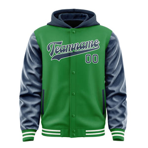 Custom Emerald Green Blue Jacket