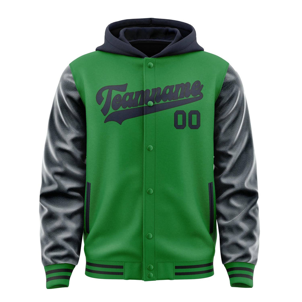 Custom Emerald Green Navy Jacket