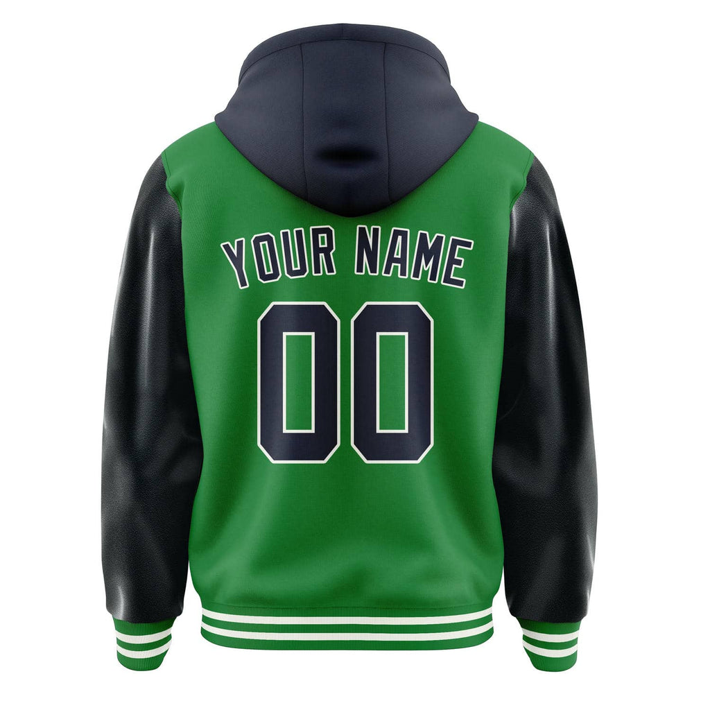 Custom Emerald Green Navy Jacket