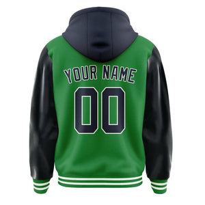Custom Emerald Green Navy Jacket