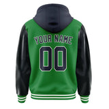 Custom Emerald Green Navy Jacket