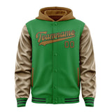 Custom Emerald Green Khaki Jacket