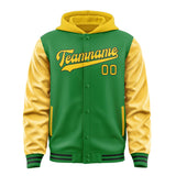 Custom Emerald Green Gold Jacket