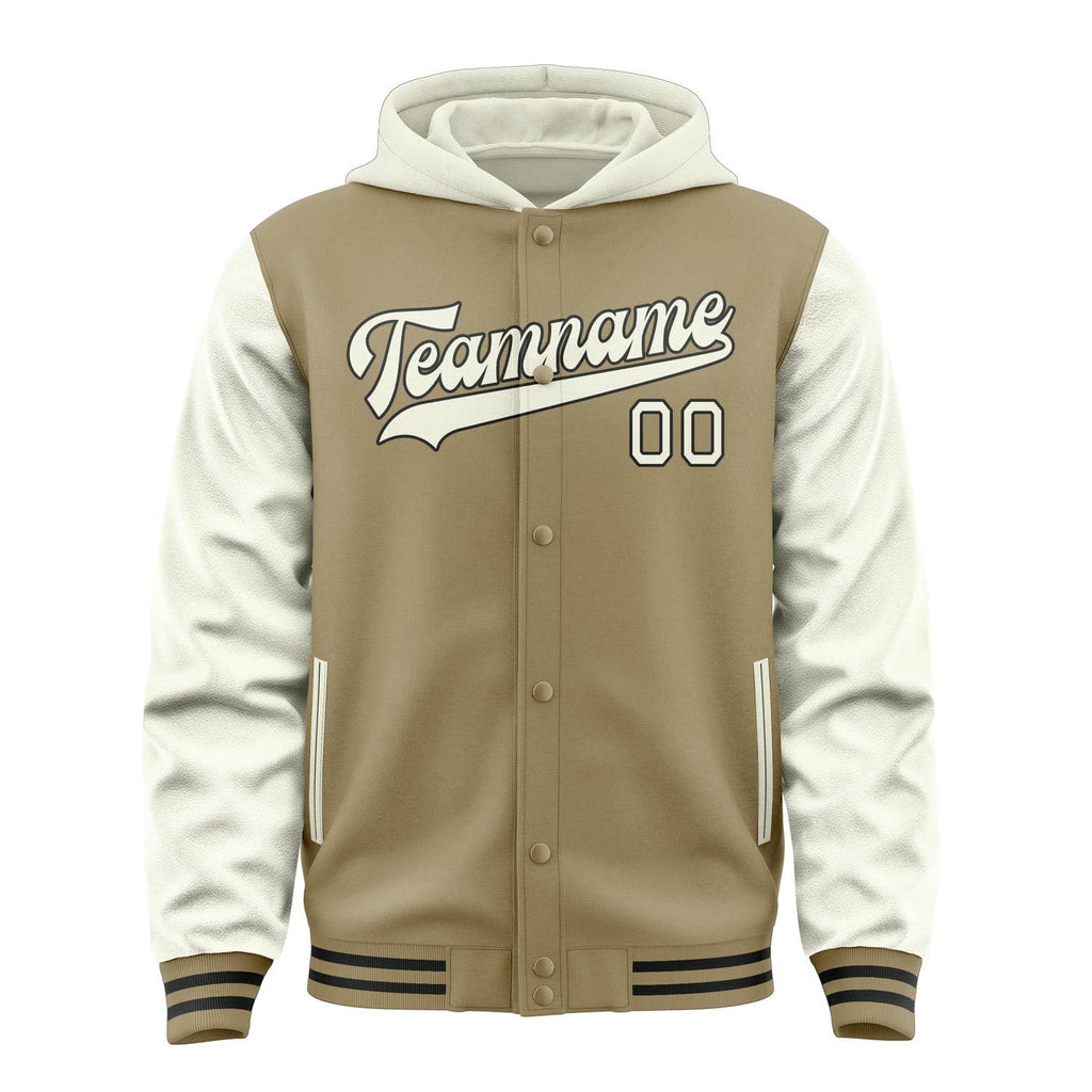 Custom Light Khaki Cream Jacket