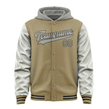 Custom Light Khaki Gray Jacket