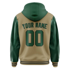 Custom Light Khaki Green Jacket