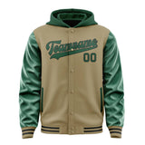Custom Light Khaki Green Jacket