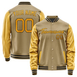 Custom Light Khaki Yellow Jacket