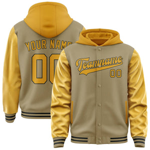Custom Light Khaki Yellow Jacket