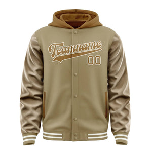 Custom Light Khaki Khaki Jacket