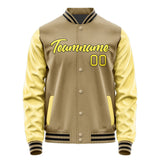 Custom Light Khaki Light Khaki Jacket JA2525252518B21825