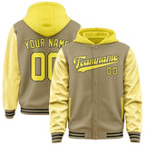 Custom Light Khaki Light Yellow Jacket