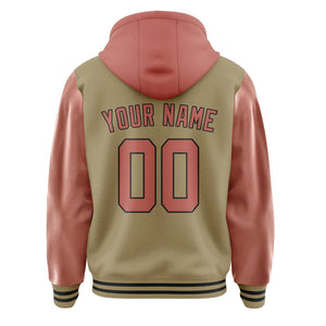 Custom Light Khaki Copper Rose Jacket
