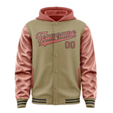 Custom Light Khaki Copper Rose Jacket