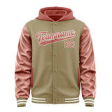 Custom Light Khaki Copper Rose Jacket