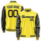 Custom Light Yellow Olive Jacket