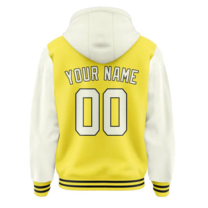 Custom Light Yellow Cream Jacket