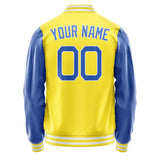 Custom Light Yellow Sky Blue Jacket JA2626092618B21809
