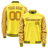 Custom Light Yellow Yellow Jacket