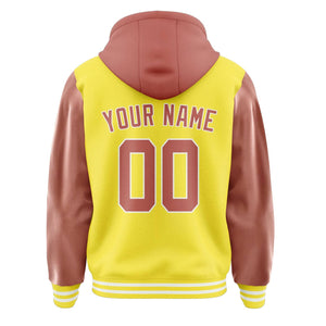 Custom Light Yellow Copper Rose Jacket