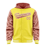 Custom Light Yellow Copper Rose Jacket