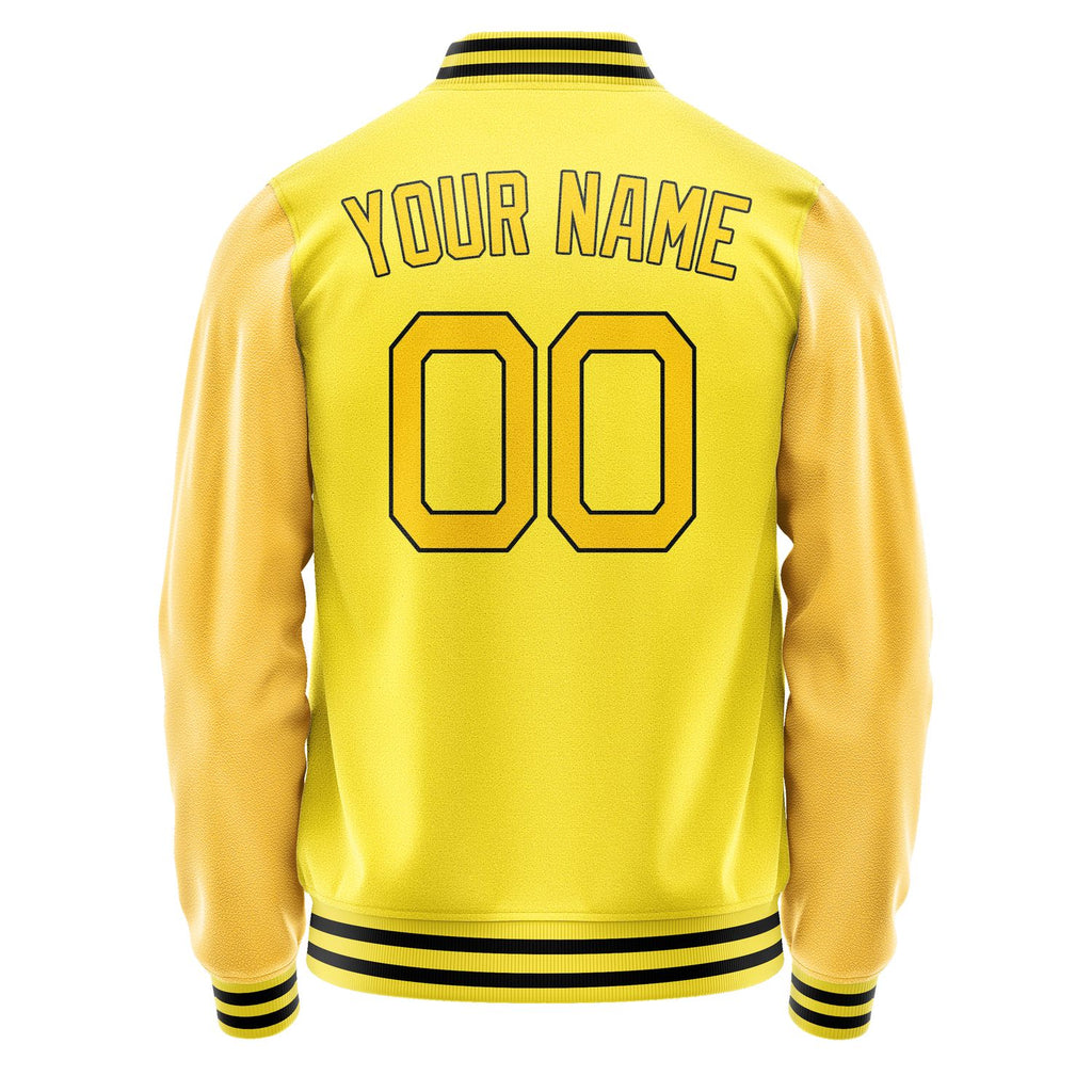 Custom Light Yellow Gold Jacket JA2626302617B21730
