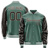 Custom Blue Green Brown Jacket