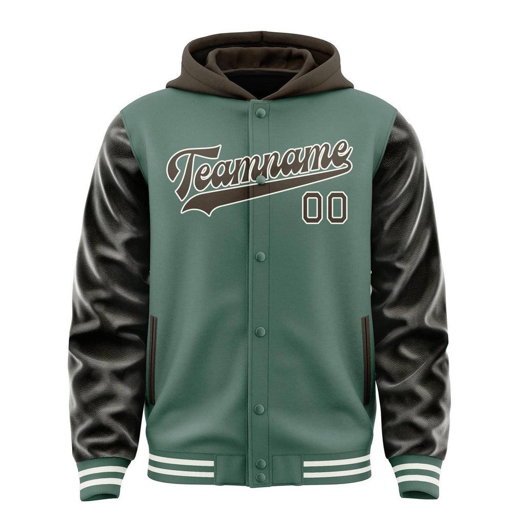 Custom Blue Green Brown Jacket