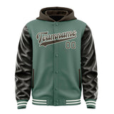 Custom Blue Green Brown Jacket